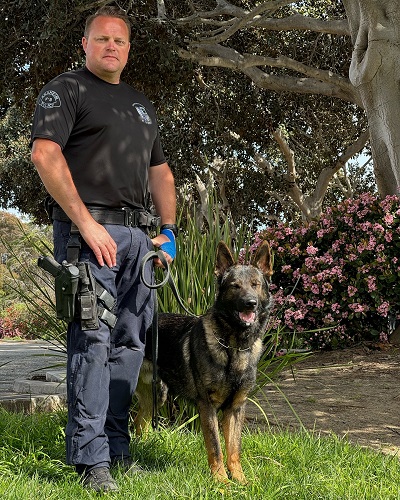 Donate to protect Odin for Anaheim Police Officer, K9 Armor Director Brett Klevos