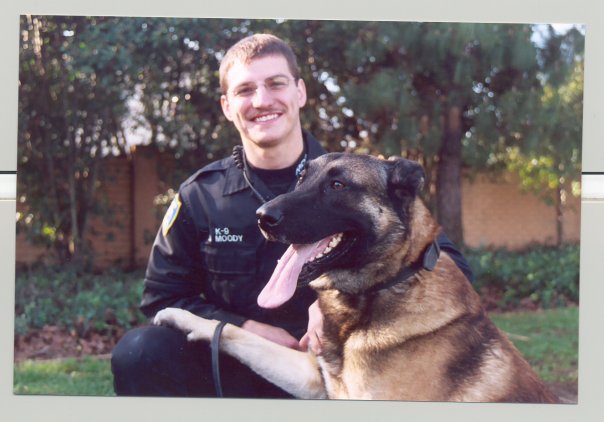 K9 Rico with Officer Brad Moody, Richmond PD